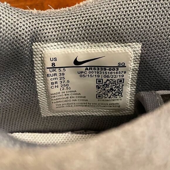 Nike Air Force 1 Sage Low 'Night' AR5339-003 - Size 8 - Good Condition - Picture 6 of 7